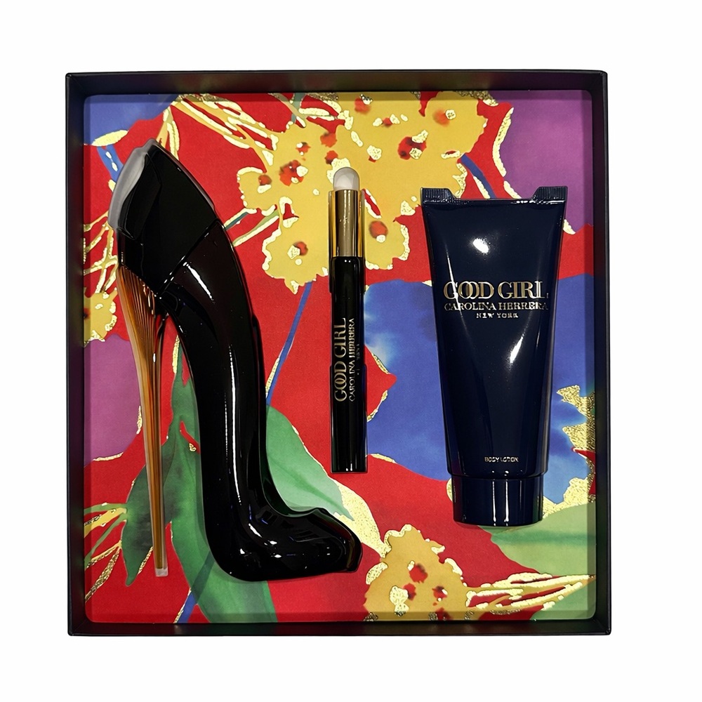 Carolina Herrera Good Girl 3pcs gift Set - Black and Gold